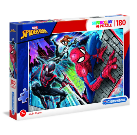 CLEMENTONI Puzzle 180 Pezzi Spider-Man 29293