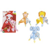 GLOBO Vitamina G Dou Dou, Straccetto per la nanna prima infanzia 22x22cm 4 varianti