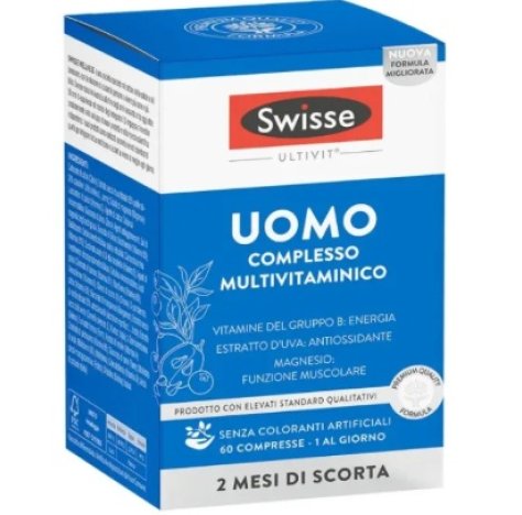 HEALTH AND HAPPINESS (H&H) IT. Swisse Multivitaminico uomo 60 capsule