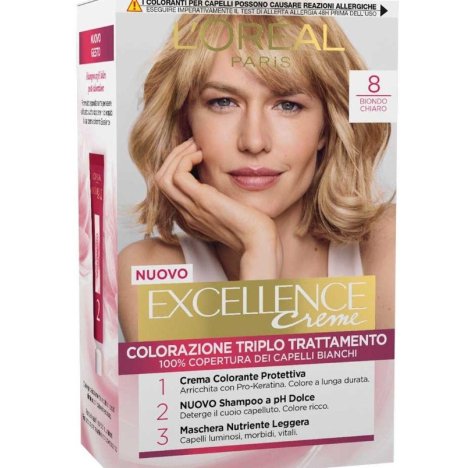 L'OREAL EXCELLENCE CREME N. 8 BIONDO CHIARO
