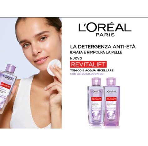 L'Oreal Revitalift Filler Acqua Micellare 200 ml - Struccante Rimpolpante