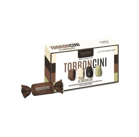 MAXTRIS TORRONCINI AL CIOCCOLATO 150GR ASS.