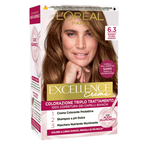 L'OREAL EXCELLENCE CREME N. 6.3 BIONDO SCURO DORATO