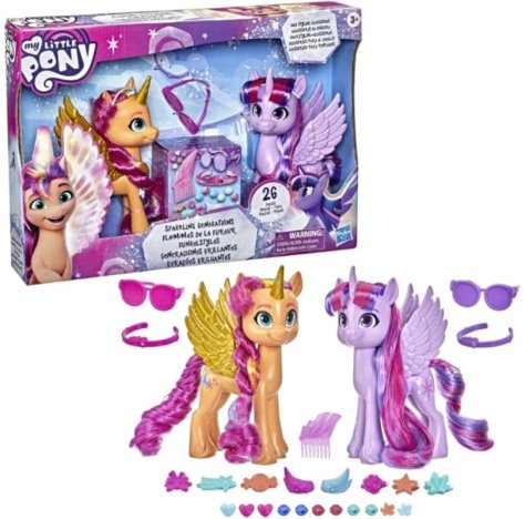 MY LITTLE PONY - NUOVA GENERAZIONE Sunny Starscout & Twilight Sparkle 