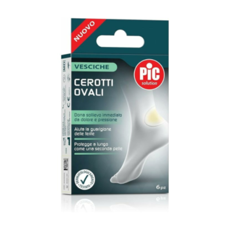 PIC CEROTTI OVALI VESCICHE 44X69MM 6PZ