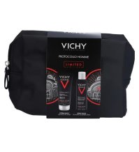 Vichy Homme Pochette Uomo Natale Gel Doccia 200 ml + Schiuma da Barba 200 ml Vichy Homme Pochette Uomo Natale Gel Doccia 200 ml + Schiuma da Barba 200 ml
