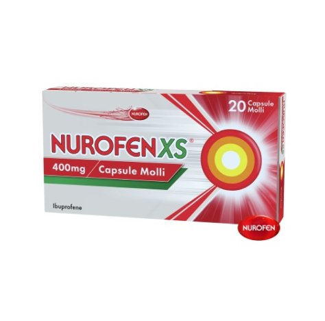 NurofenXS 400 mg, 20 capsule molli