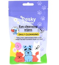 TRESKY & FRIENDS EYE CLEANSING WIPE SALVIETTE DETERGENTE OCCHI PER ANIMALI 