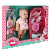 Bambola Bimbo Baby Love con Accappatoio 