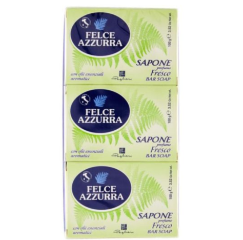 Felce Azzurra Saponetta Fresca 3 Pezzi