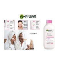 Garnier Acqua Micellare + Latte Idratante 400 ml - Struccante per Pelli Secche e Sensibili