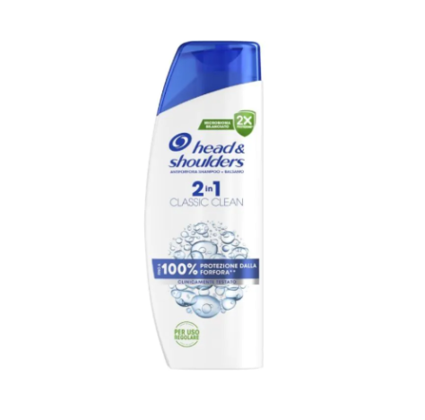 HEAD & SHOULDERS - Classic Clean 2In1 - Shampoo & Balsamo Antiforfora 250 Ml
