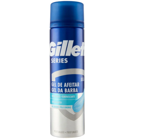 GILLETTE - GEL DA BARBA RINFRESCANTE CON EUCALIPTO
