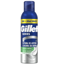 Schiuma da Barba Lenitiva Gillette Series 200 + 50ml