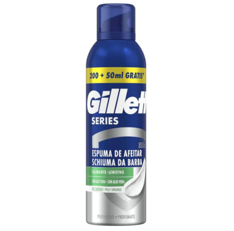 Schiuma da Barba Lenitiva Gillette Series 200 + 50ml