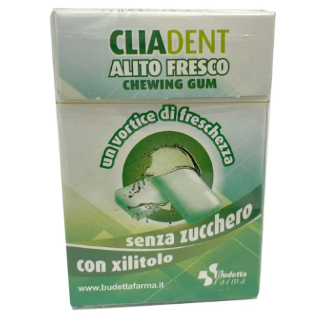 Cliadent Chewing Gum Alito Fresco 17 pz