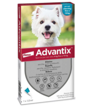 ADVANTIX SPOT ON 1 pipetta 1ml CANI 4-10 KG