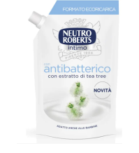 Neutro Roberts Detergente Intimo Antibatterico Con Tea Tree Ricarica 400ml