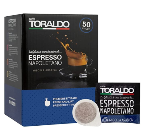 CAFFÈ TORALDO - BOX CIALDE MISCELA  ARABICA  150 CIALDE 