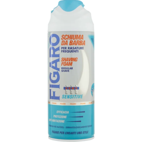 FIGARO SCHIUMA BARBA SENSITIVE 400