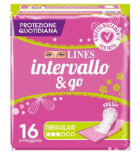 Lines Intervallo Fresh Ripiegati 16 Pezzi