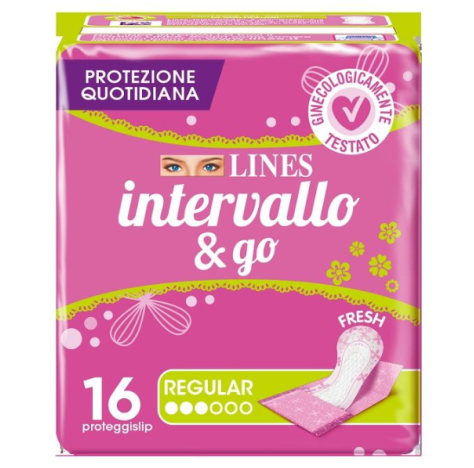 Lines Intervallo Fresh Ripiegati 16 Pezzi