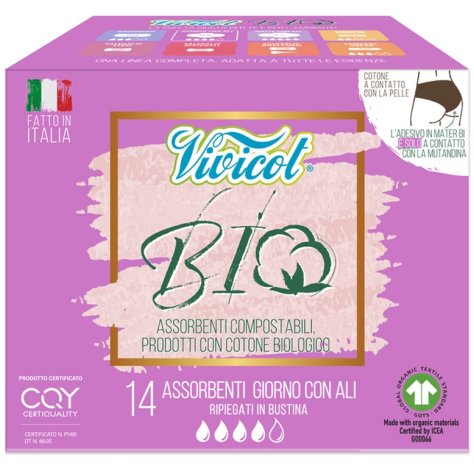 VIVICOT ALI GIORNO COTONE 14 PEZZI