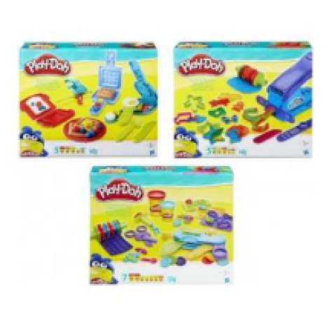 Ply-Doh Playset Assortiti Hasbro 1 Confezione da 2 Vasetti + Accessori