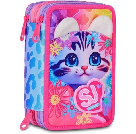 Astuccio 3 Zip Sj Gang - Cat&Air