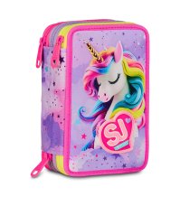 Astuccio 3 Zip Sj Gang Unicornside Ever