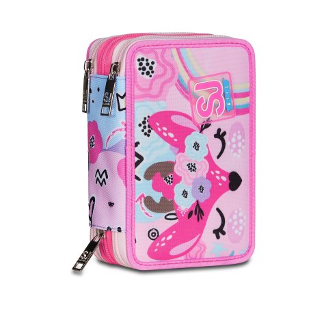 Astuccio Seven 3 Zip Sj Gang Pinkhugs