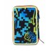 Astuccio 3 Zip Seven Scribbled Flame
