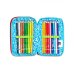 Astuccio 3 Zip Sj Gang Game Led Boy
