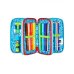 Astuccio 3 Zip Sj Gang Game Led Boy