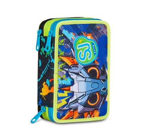 Astuccio 3 Zip Sj Gang Led Look