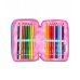 Astuccio 3 Zip Seven Glow Love