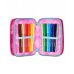 Astuccio 3 Zip Seven Glow Love