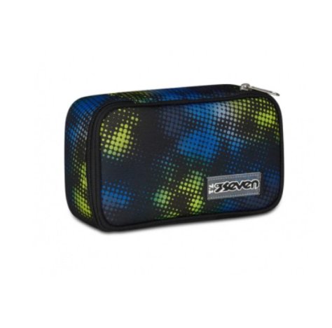 Astuccio Seven Quick Case Freethink Pixel Blu/Verde