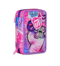 Astuccio 3 Zip Sj Gang Tinypatch Girl