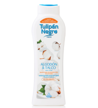 Tulipan nero, gel da bagno di cotone e Talco, idratazione e morbidezza, 720 ml