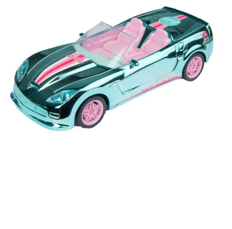 Auto Radiocomandata Barbie Mini Car 1:24 Light Blue Chromed