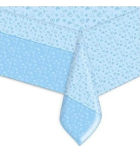 TOVAGLIA IN PLASTICA  BABY CELESTE - 140 × 270 CM