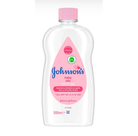 JOHNSON & JOHNSON SpA Baby Olio rosa 500ml