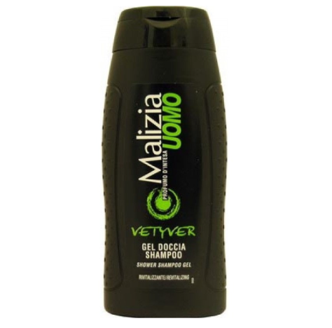 MALIZIA UOMO DOCCIA SHAMPOO VETYVER - 250ML