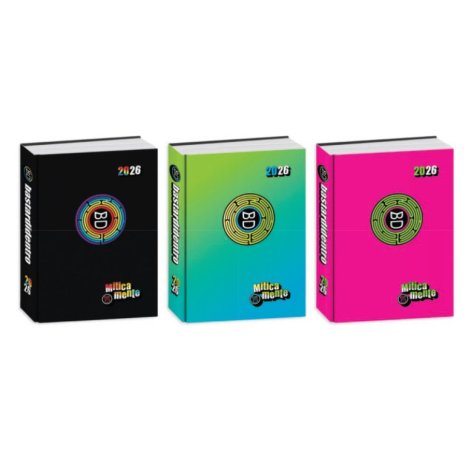 Diario Standard 16 mesi Color Bastardidento - Colori Assortiti