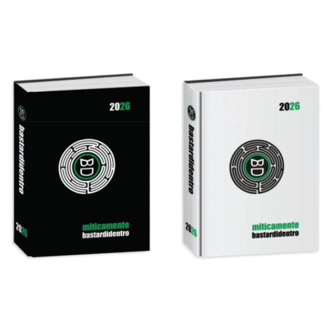 Diario Standard 16 mesi Classic Bastardidento - Colori Assortiti
