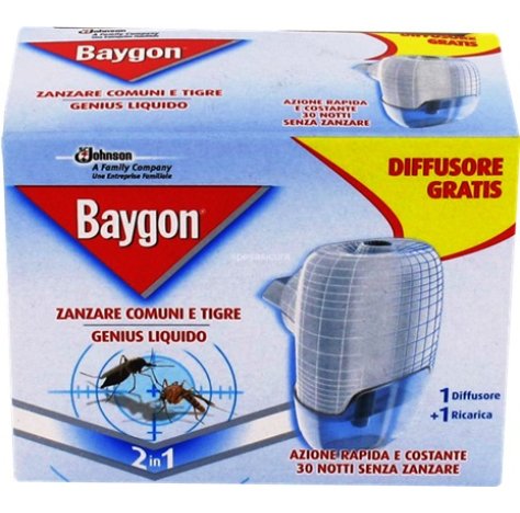 BAYGON INSETTICIDA GENIUS BASE + RICARICA BAYGON INSETTICIDA GENIUS BASE + RICARICA