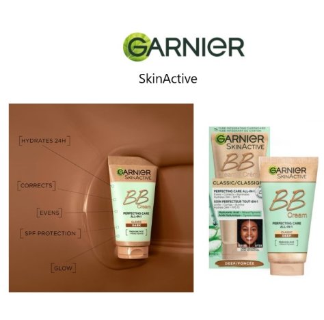 Garnier Skin Active BB Cream Scura 50 ml - Bb Cream Idratante