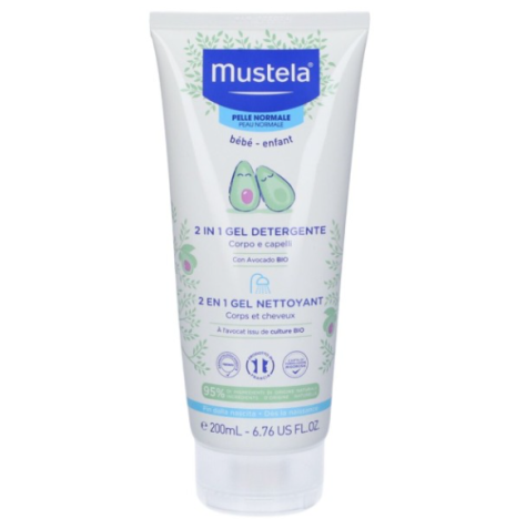 Mustela 2 in 1 Gel Detergente 200 ml