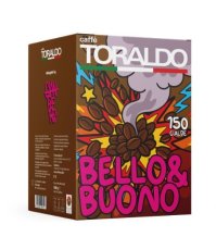 CAFFÈ TORALDO - BOX  BELLO E BUONO 150 CIALDE 